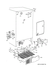 07 - Unit Parts parts for Ge Refrigerator ZFSB27DAESS from AppliancePartsPros.com