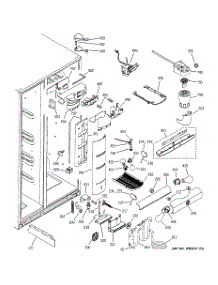 08 - Fresh Food Section parts for Ge Refrigerator PSC23NHNACC from AppliancePartsPros.com