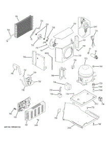 02 - Sealed System & Mother Board parts for Ge Refrigerator ZSGS420DMESS from AppliancePartsPros.com