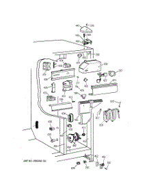 05 - Fresh Food Section parts for Ge Refrigerator ZFSB27DYASS from AppliancePartsPros.com