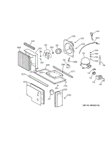 07 - Unit Parts parts for Ge Refrigerator ZISS42NCASS from AppliancePartsPros.com