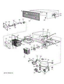 05 - Unit Parts parts for Ge Refrigerator ZIS42CMB from AppliancePartsPros.com