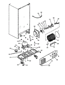 Unit parts for Ge Refrigerator PDS18LMAWW from AppliancePartsPros.com