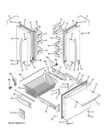 Doors parts for Ge Refrigerator PFSS0MFZESS from AppliancePartsPros.com
