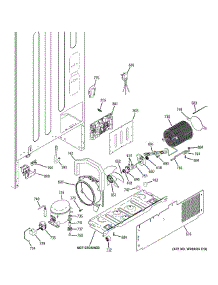 Machine Compartment parts for Ge Refrigerator PFSF0MFZEBB from AppliancePartsPros.com