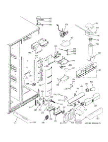 08 - Fresh Food Section parts for Ge Refrigerator PSC23NSWCSS from AppliancePartsPros.com