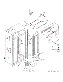 07 - Fresh Food Section parts for Ge Refrigerator ZISS480NXBSS from AppliancePartsPros.com