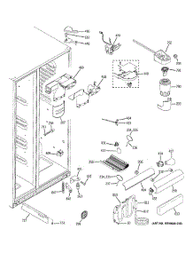 Fresh Food Section parts for Ge Refrigerator GSS23WSTLSS from AppliancePartsPros.com