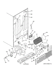 Sealed System & Mother Board parts for Ge Refrigerator GSS23WSTLSS from AppliancePartsPros.com