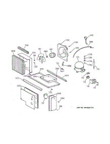 07 - Unit Parts parts for Ge Refrigerator ZISS36NCASS from AppliancePartsPros.com