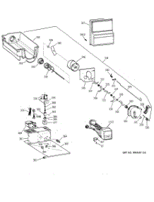 05 - Dispenser parts for Ge Refrigerator ZISS48DCBSS from AppliancePartsPros.com