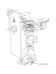 03 - Freezer Section parts for Ge Refrigerator ZISS48NAASS from AppliancePartsPros.com