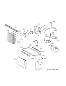 04 - Unit Parts parts for Ge Refrigerator ZIRS36NMHLH from AppliancePartsPros.com