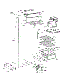 04 - Freezer Section parts for Ge Refrigerator ZISS42NAASS from AppliancePartsPros.com