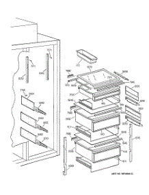 06 - Fresh Food Section parts for Ge Refrigerator ZISS42NAASS from AppliancePartsPros.com