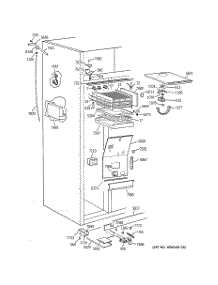 03 - Freezer Section parts for Ge Refrigerator ZISS48DAASS from AppliancePartsPros.com