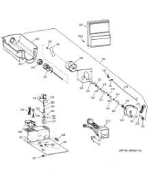 05 - Dispenser parts for Ge Refrigerator ZISS48DAASS from AppliancePartsPros.com