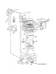 03 - Freezer Section parts for Ge Refrigerator ZISS36DCASS from AppliancePartsPros.com
