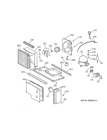 08 - Unit Parts parts for Ge Refrigerator ZISS36DCASS from AppliancePartsPros.com