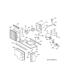 07 - Unit Parts parts for Ge Refrigerator ZISS48NCASS from AppliancePartsPros.com