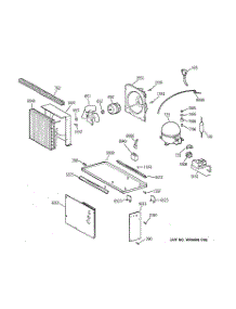 04 - Unit Parts parts for Ge Refrigerator ZIRS36NMALH from AppliancePartsPros.com