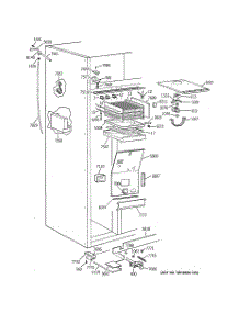 03 - Freezer Section parts for Ge Refrigerator ZISS42DCASS from AppliancePartsPros.com