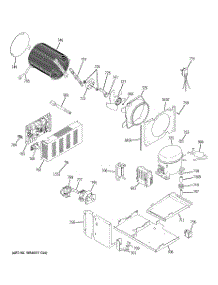 02 - Sealed System & Mother Board parts for Ge Refrigerator ZISS360NXBSS from AppliancePartsPros.com