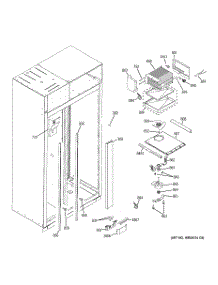 04 - Freezer Section parts for Ge Refrigerator ZISS360DXBSS from AppliancePartsPros.com