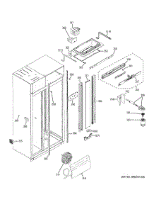 07 - Fresh Food Section parts for Ge Refrigerator ZISS420DXBSS from AppliancePartsPros.com