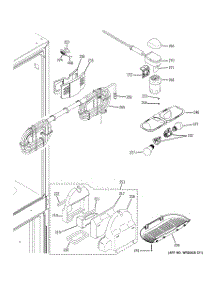 04 - Fresh Food Section parts for Ge Refrigerator PFSE5NJYADSS from AppliancePartsPros.com
