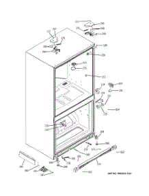 06 - Case Parts parts for Ge Refrigerator PFSE5NJYADSS from AppliancePartsPros.com