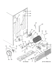 09 - Sealed System & Mother Board parts for Ge Refrigerator DSHS9NGYACSS from AppliancePartsPros.com