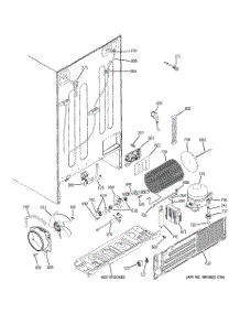 09 - Sealed System & Mother Board parts for Ge Refrigerator GCE21XGYAFLS from AppliancePartsPros.com