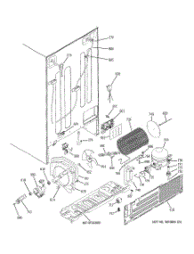 09 - Sealed System & Mother Board parts for Ge Refrigerator GSS25QGTKBB from AppliancePartsPros.com