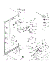 07 - Fresh Food Section parts for Ge Refrigerator GSHF9NGYACWW from AppliancePartsPros.com