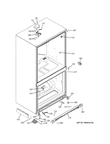 06 - Case Parts parts for Ge Refrigerator PDCE1NBYADSS from AppliancePartsPros.com