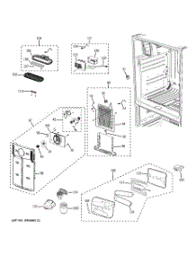 06 - Fresh Food Section parts for Ge Refrigerator PFSS6SKXBSS from AppliancePartsPros.com