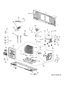 09 - Unit Parts parts for Ge Refrigerator PFSS6SMXBSS from AppliancePartsPros.com
