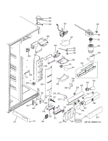 08 - Fresh Food Section parts for Ge Refrigerator PSK29NHWICCC from AppliancePartsPros.com