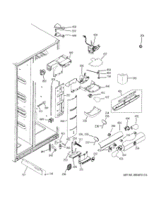 07 - Fresh Food Section parts for Ge Refrigerator GSK25LHWICCC from AppliancePartsPros.com