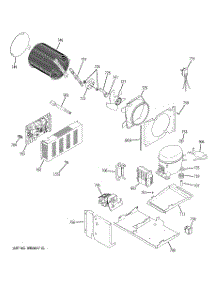 02 - Sealed System & Mother Board parts for Ge Refrigerator ZSEB420NYA from AppliancePartsPros.com