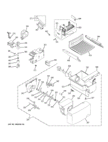 05 - Ice Maker & Dispenser parts for Ge Refrigerator ESL22JFXKLB from AppliancePartsPros.com