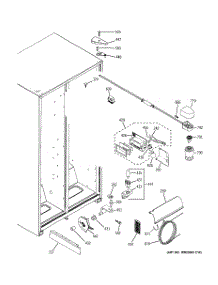 06 - Fresh Food Section parts for Ge Refrigerator ESL22JFXKLB from AppliancePartsPros.com