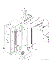 07 - Fresh Food Section parts for Ge Refrigerator ZSEP420DYASS from AppliancePartsPros.com