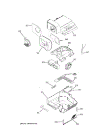 10 - Custom Cool parts for Ge Refrigerator PJE25YGXAFSV from AppliancePartsPros.com