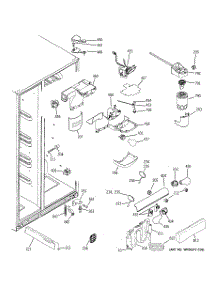07 - Fresh Food Section parts for Ge Refrigerator GCE23LHWIFSS from AppliancePartsPros.com