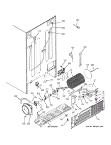09 - Sealed System & Mother Board parts for Ge Refrigerator GCE21LGWIFWW from AppliancePartsPros.com