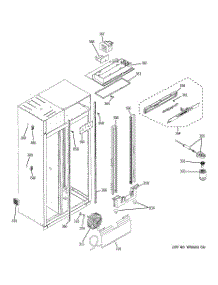 07 - Fresh Food Section parts for Ge Refrigerator ZSEB420DYA from AppliancePartsPros.com