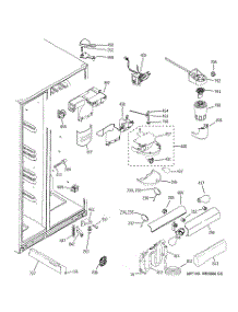 07 - Fresh Food Section parts for Ge Refrigerator GSHF3KGXCCBB from AppliancePartsPros.com
