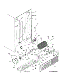 09 - Sealed System & Mother Board parts for Ge Refrigerator GSHF3KGXCCBB from AppliancePartsPros.com